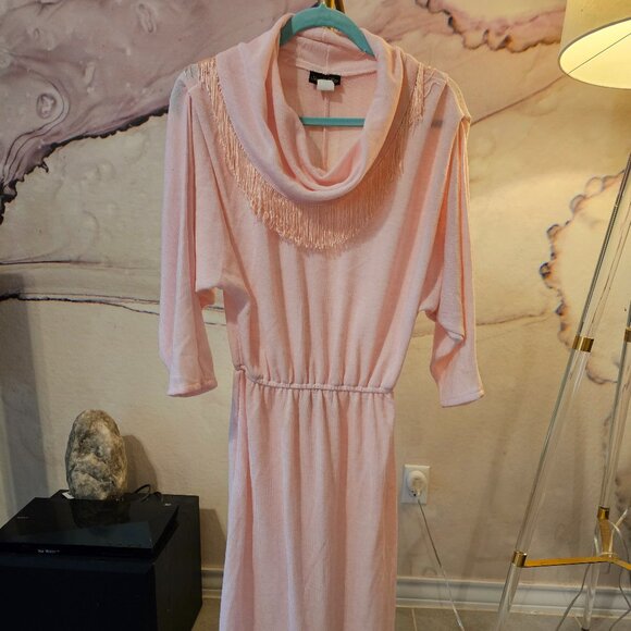 Vintage Stuart Alan Fringe Dress - Picture 1 of 7